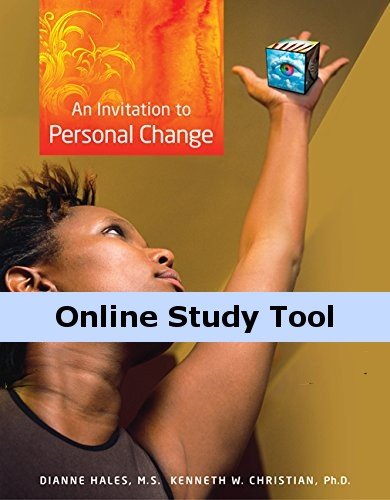 Interactive Workbook with Text, Labs, and Journal for Hales/Christian's An Invitation to Personal Change, 1st Edition
