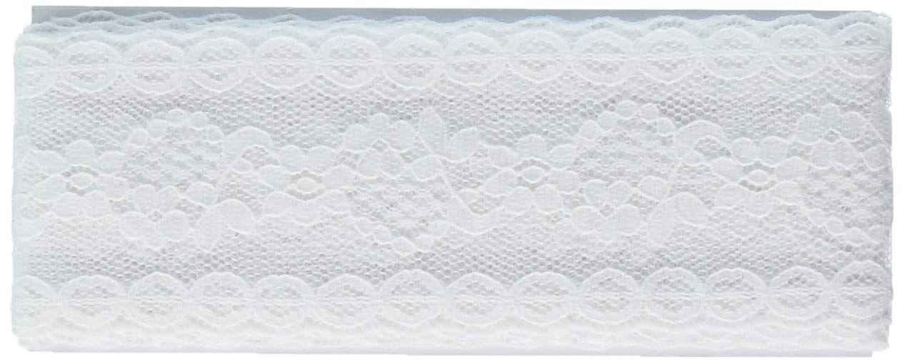 Wright Products 117-306-030 Wrights Flexi Lace Hem Facing, 2-1/2 yd, White