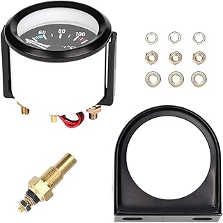 Jauge de température d'eau - Outil for instrument de jauge de température d'eau universelle numérique voiture 2inch 52mm LED de BiuZi