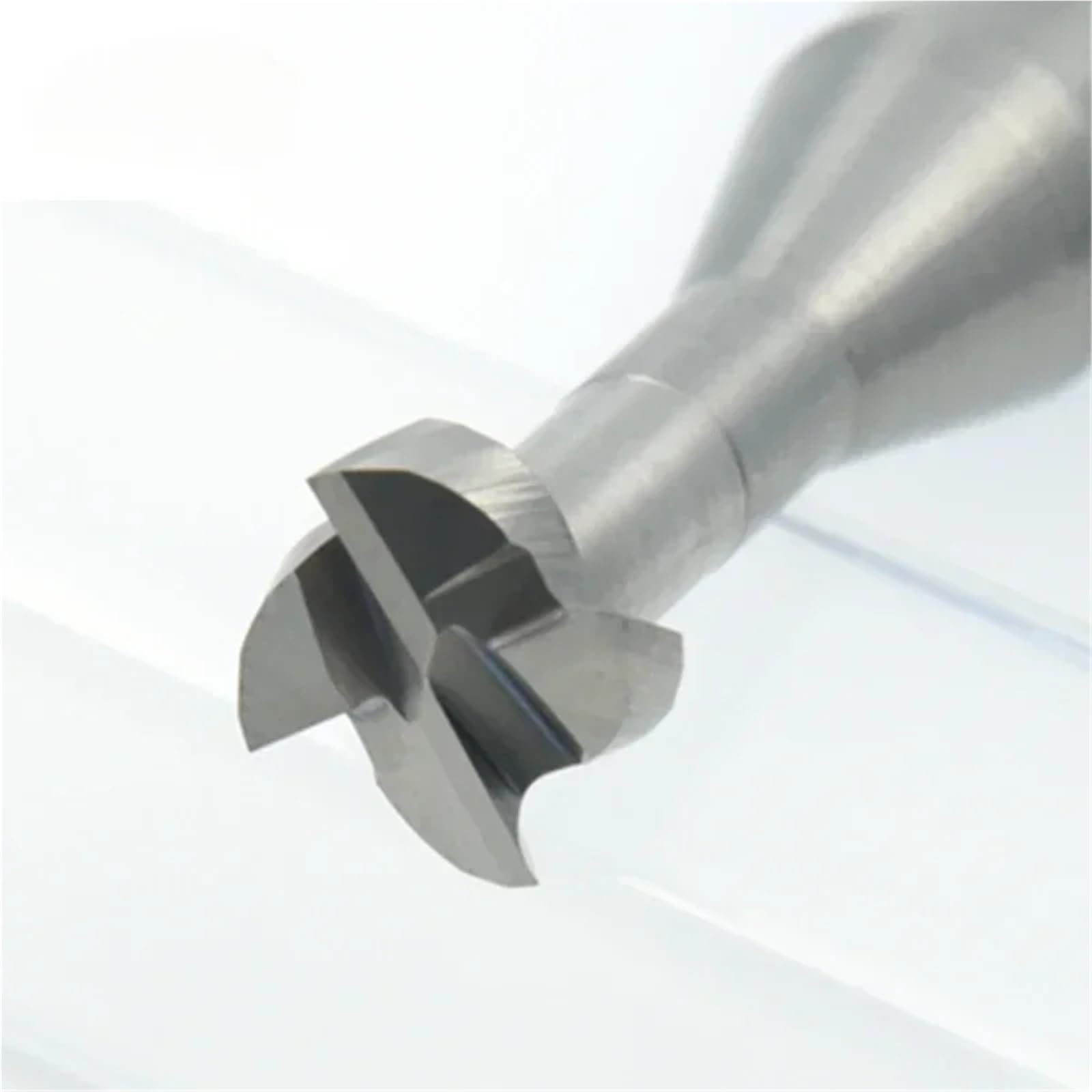 Fresa de ranura en T carburo CNC 4 mm a 10, 6 y 8, portaherramientas para fresadora flauta 55 grados HRC(T2xD8xd3.5x8x50L)