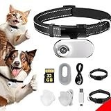 ehomful HD 1080P Cat Camera Collar with Video Record Wireless Mini Sport Cam,Small Action Cameras,Body Camera for Pet Supplies/Inoor Birthday Gift No WiFi/Stuff,Outdoor Visit The Store