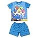 Characters Cartoons Pinkfong Baby Shark – Pijama completo para niña – Conjunto de camiseta y pantalón – Primavera Verano – Producto original 7296 Azul 18 meses