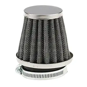 SAZ DEKOR Cone Cold Air Filter Intake Cleaner Inlet for Motorcycles 50mm