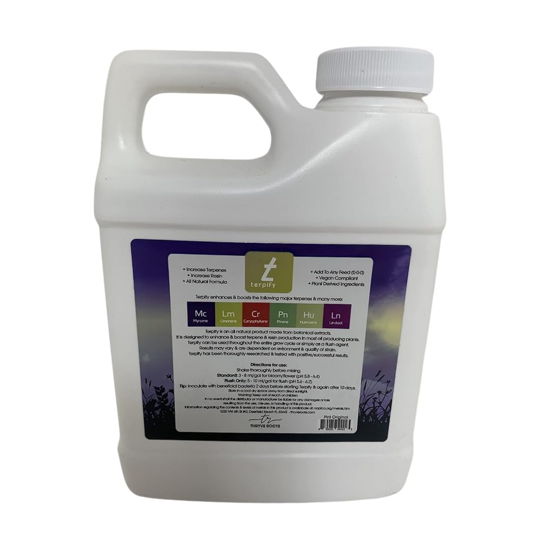 Terpify Pint - Free WG Hydro Cheat Sheet and Measure Shot Cup