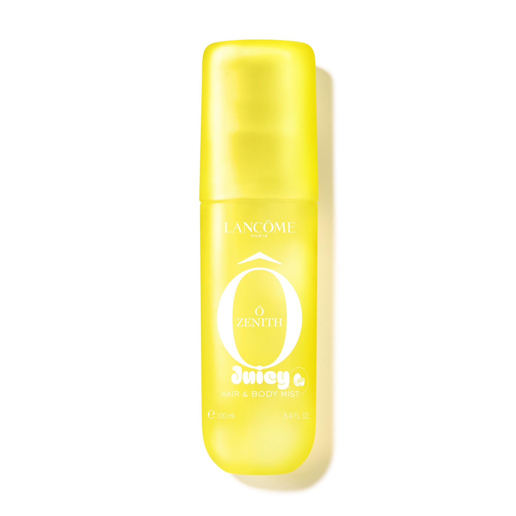 Lancôme Ô Zenith Juicy Hair and Body Mist, Refreshing Fragrance Mist with Jasmine Pineapple and Coconut Water, Go-To Mist for Sunshine Joy and Positive Vibes, Compact On-The-Go Size, 100ml