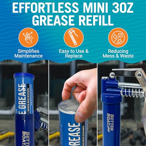 Better Boat Mini Marine Grease Cartridges