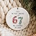 Custom Teacher 6 7 Ceramic Ornament - Funny Six Seven Gift for Teacher from Student, 67 Meme Keepsake, Cute Elementary Teacher Christmas Decoration (01)