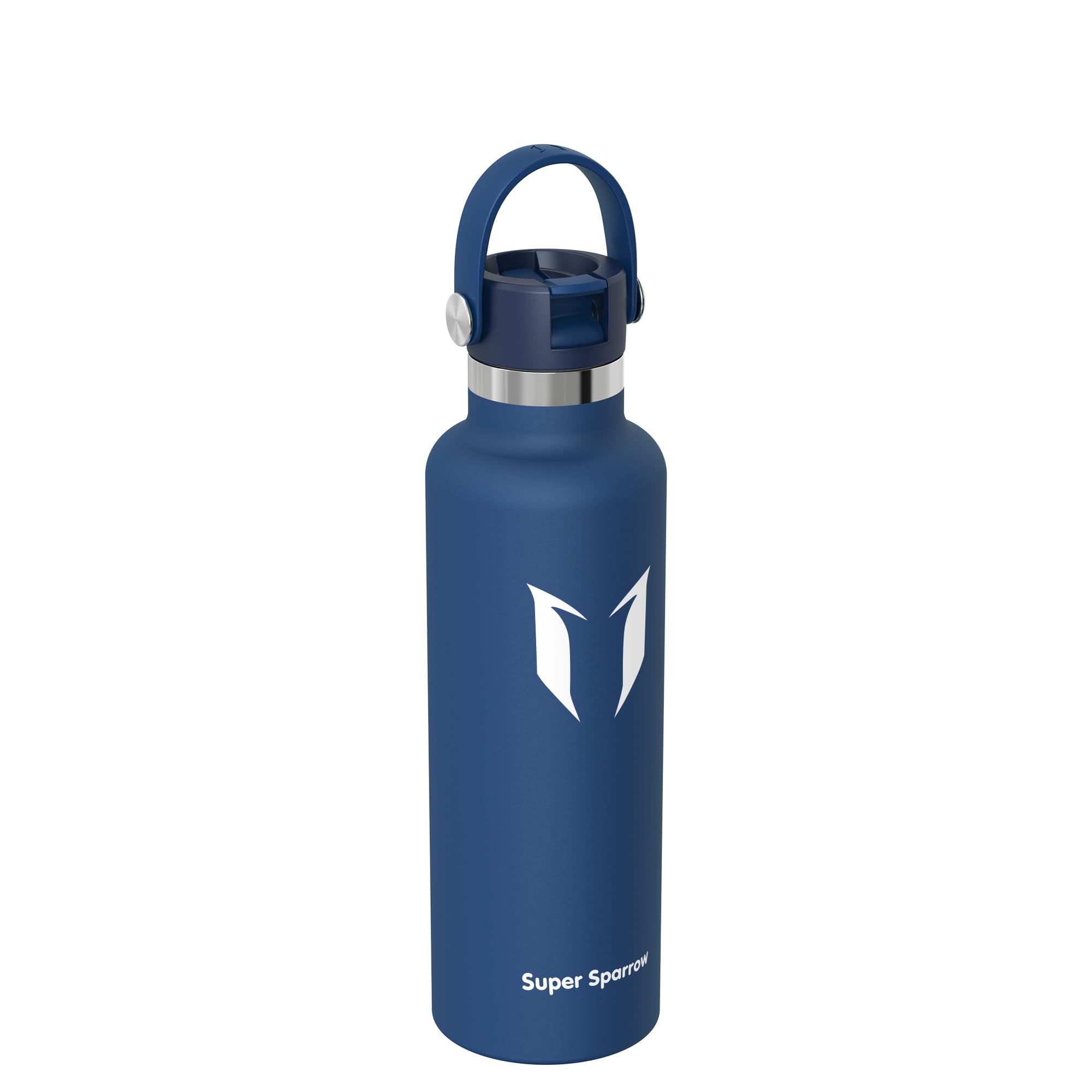 Super Sparrow Borraccia Termica, Acciaio Inox Bottiglia Termica - 350ml, 500ml, 750ml, 1L - Senza BPA Borracce, Borraccia Bambini per Scuola, Sport, Campeggio, Yoga, Palestra, Ciclismo