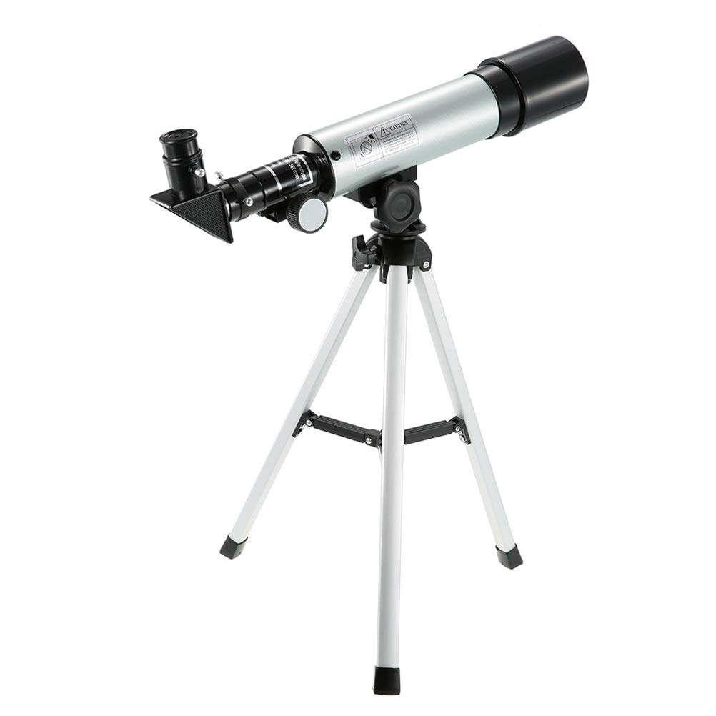 MRKU Monoculaire Zoom 90X avec trépied 360x50mm télescope astronomique Spatial réfractif Lunette d'observation de Voyage pour l'extérieur
