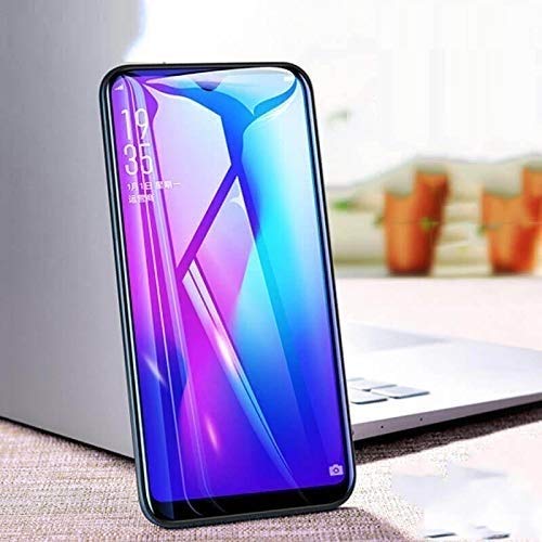 Image of Designerz hub Premium 6D Tempered Glass (Black) - 9H Full Glue Full HD, Shatterproof, Anti Scratch Screen Guard for Realme 3 Pro