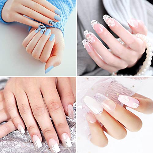 BUDOCI 120 St Nagel Schablonen Selbstklebende Modellier Schablone Nail Forms für Nagel-Verlängerung Gel-Nägel künstliche