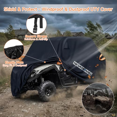 Image of NEVERLAND UTV Cover Heavy Duty Waterproof 4-6 Seater All-Weather Protection