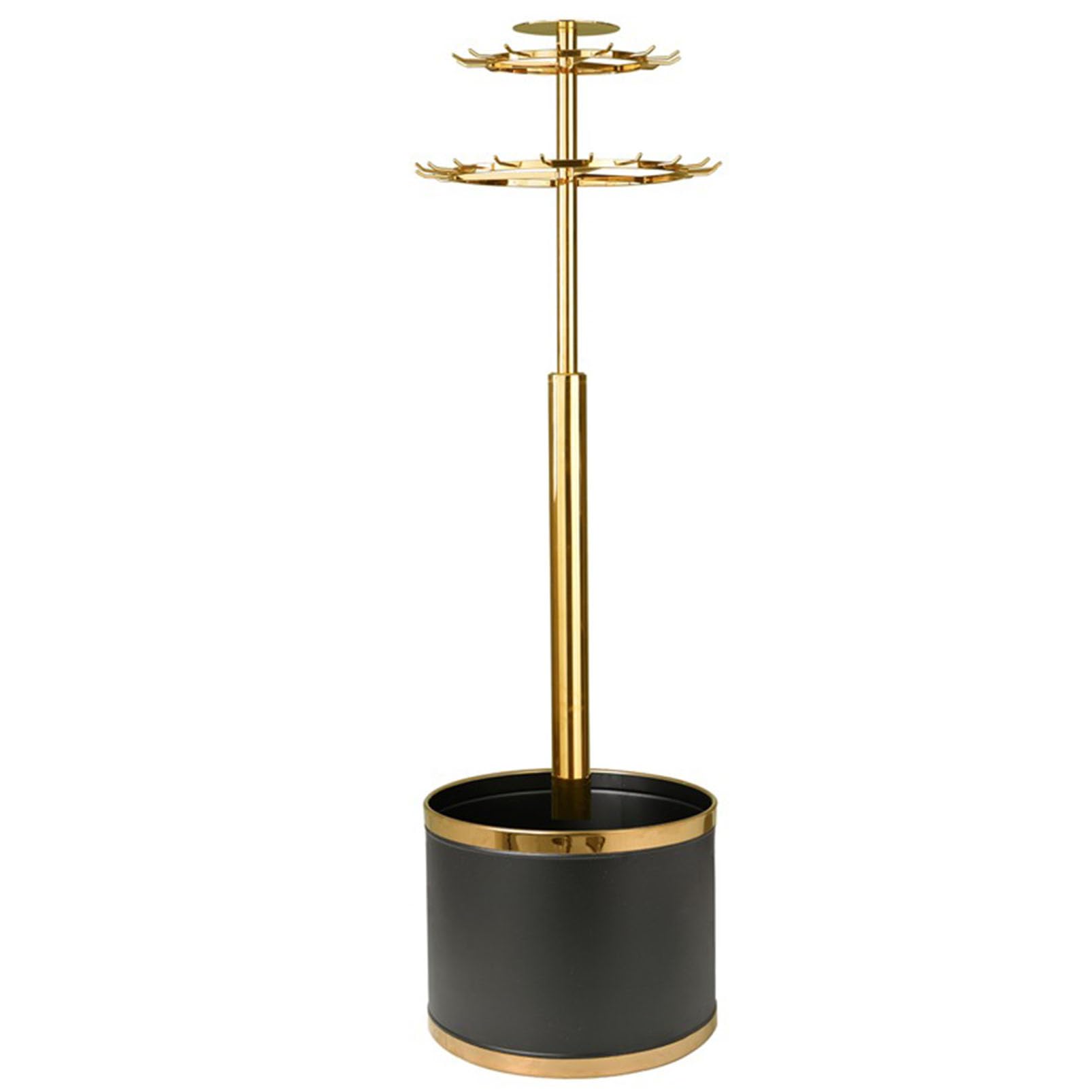 Supporto per cintura rotante per armadio nizer con porta cravatte e mensola per borsa Supporto per cintura per accessori per armadio Portamonete per scialli e cravatte Venditore Stand Display per