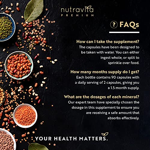 Nutravita Premium Multi Collagen Protein Capsules with Type I, II, III - Includes Hydrolysed Grass Fed Bovine Collagen, Marine Collagen, Hyaluronic Acid, Turmeric - 90 Capsules - Made in The UK - Image 5