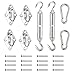 Produktbild Sonnensegel Befestigungs Kit Zubehör Montage Aufbau Set Viereck 316Edelstahl Garten Awnings Mounting Assembly Set Aufhängung einfache Montage