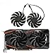 NNL 88MM T129215SU PLD09210S12HH 4Pin Cooling Fan for Gigabyte GTX 1050 1060 1070 960 RX 470 480 570 580 Graphics Card Cooler Fan (2 PCS)