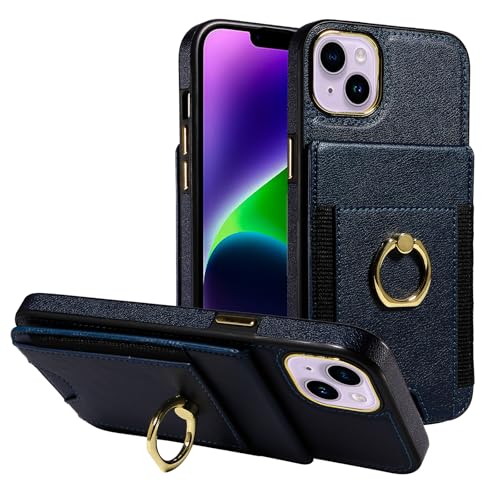 Étui en cuir iPhone 15 Plus S. Tedazo avec blocage RFID pour une sécurité maximale