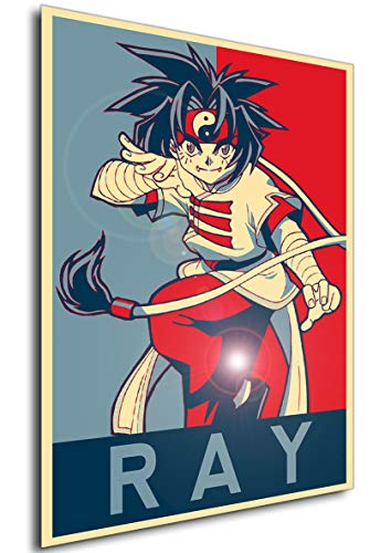 Instabuy Poster - Propaganda - Beyblade - Ray Kon A4 30x21