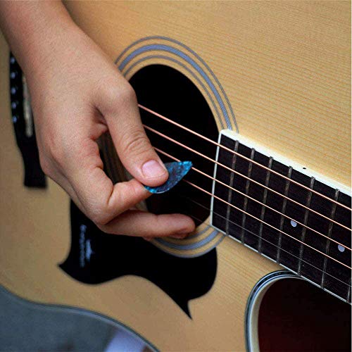 Guitar Pick Holder Case Bag With 24Pcs Acoustic Electric Guitar Colorful Picks, Variety Pack Mixed Thickness Picks 0.46Mm/ 0.71Mm/ 0.96Mm + Little Picks Holder Set #TOP5