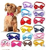 pajarita perro navidad Colorido: Puedes tener 8 colores de las pajaritas para mascotas. Eso es suficiente para los usos diarios. El cuello y la pajarita no se pueden separar.