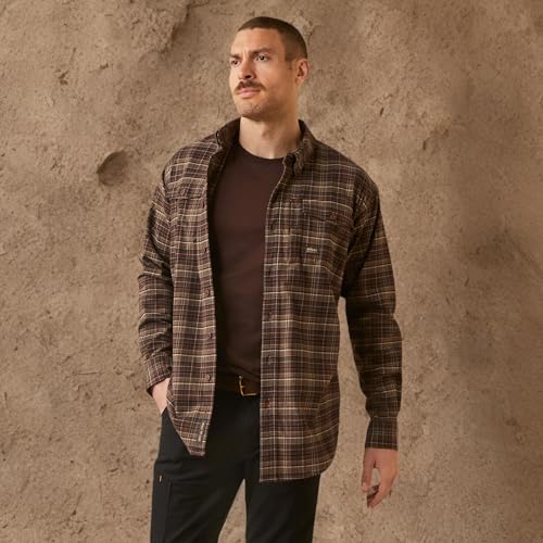 Image of Ariat Men's Rebar Flannel DuraStretch Work Shirt