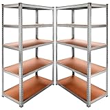 Estanterías multiusos fabricadas en metal galvanizado de alta calidad para uso doméstico o profesional