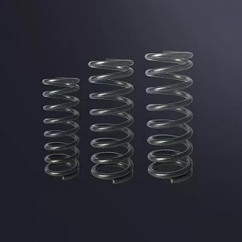 Compression Spring, 1mm Wire Dia, 10mm OD, 60mm Free Length Spring Steel Extension Spring, 5Pcs