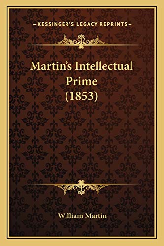Martin's Intellectual Prime (1853)