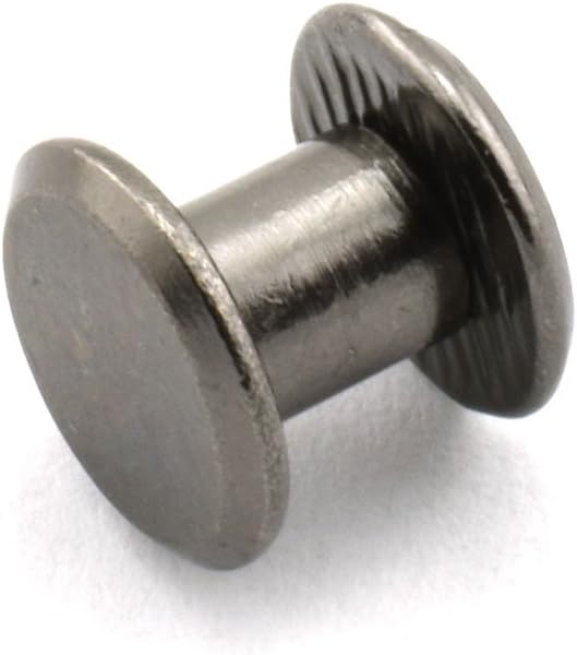 LQ Industrial 120pcs Chicago Screw Cross Head Phillips Drive Binding Screws Rivet Book Binding DIY Leather Craft Assembly Bolt 5x6mm Bronze: Arts, Crafts & Sewing