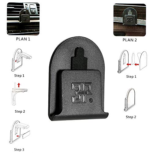 Yorten 1Parador de carro multiuso gancho suporte para cartão de sacos de lixo Gancho