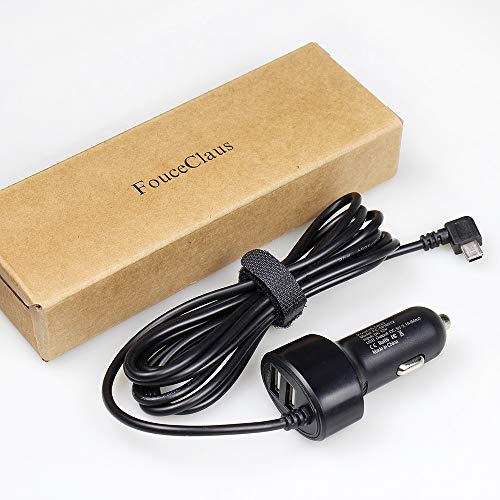 Fouceclaus FQ-KZBV-2U7G Charger Cable For Garmin Gps, Mini Usb Shielding Car Charger Power Cord thumb #6