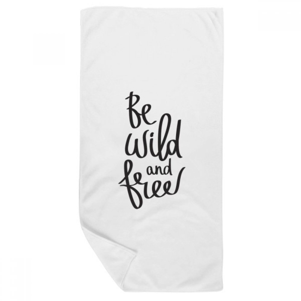 Serviette de bain doux 35x70cm multicolore pour peaux sensibles et délicates