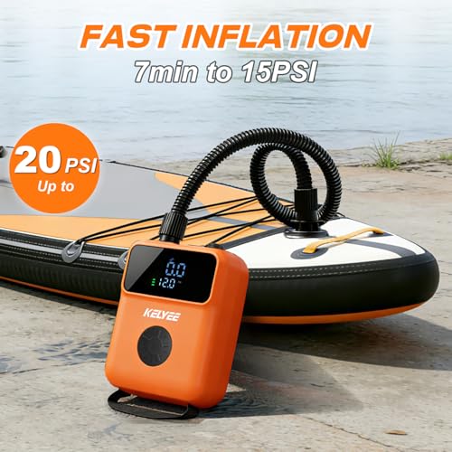 Kelyee 20PSI Cordless SUP Air Pump
