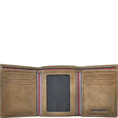 Rawlings Men's Double Steal Trifold, Brown, One Size2