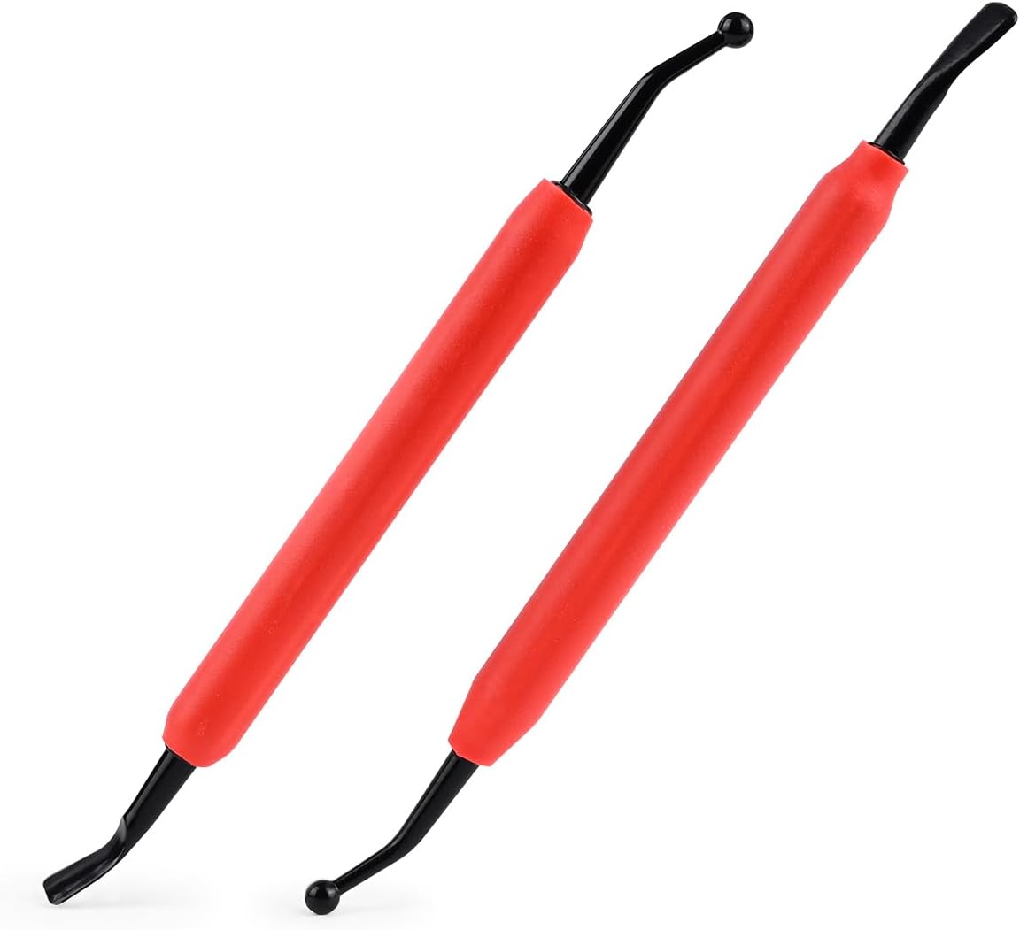 EHDIS Window Tint Tools 2PCS Stainless Steel Lifting Tool Vinyl Tucking Tool for Glass Protective Film Installing, Car Wrapping,Window Tinting