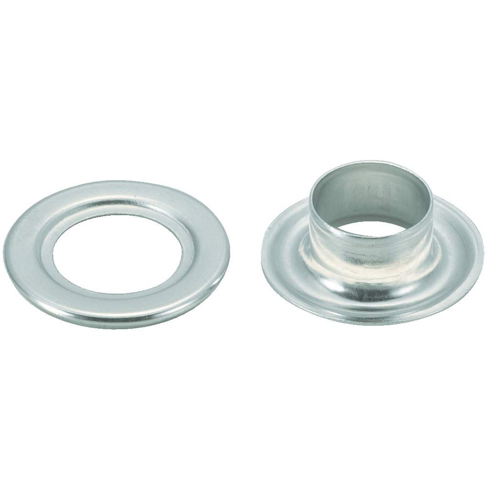 TRUSCO(トラスコ) 両面ハトメ アルミ 12mm 20組入 PTHPA12