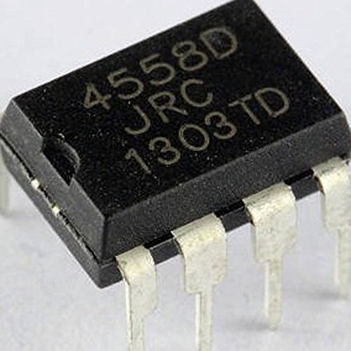 Superele 100PCS JRC4558D NJM4558D JRC 4558 4558D DIP8 OPAMP OP AMPS CHIP IC op-amp