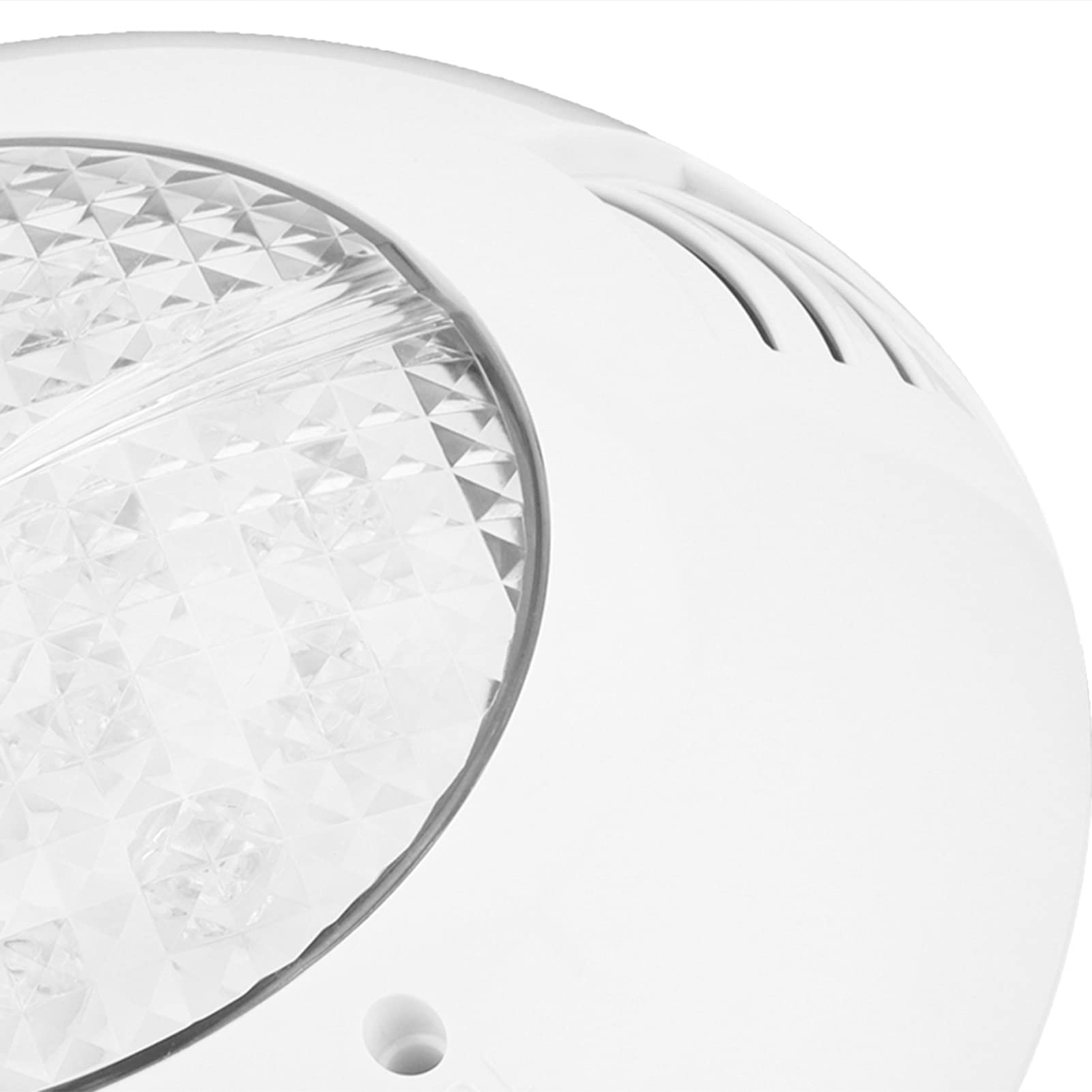Lumière Sous-marine, Lumière Sous-marine LED Applique Murale pour Piscine IP68 étanche Applique Sous-marine Blanc Chaud + 18W, Attractifs de Lumière de Pêche