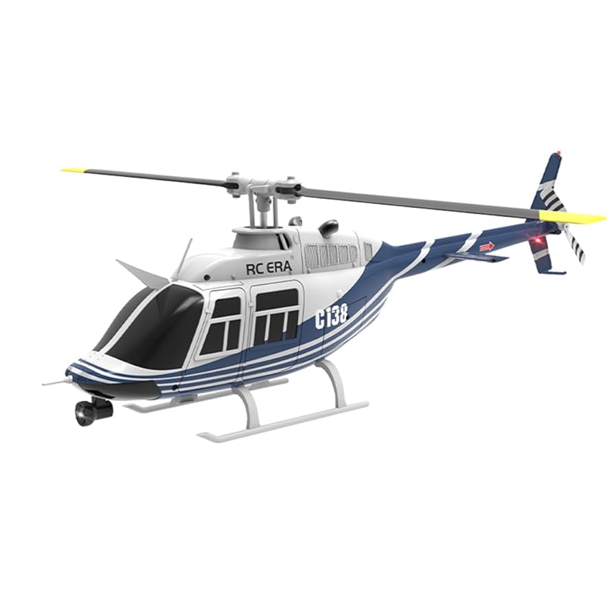RC ERA C138 Bell206 6ch ラジコンヘリコプター RC ERA C138 Bell 206 2.4G 6CH 6-osiowa wirnik 1:33 Skala