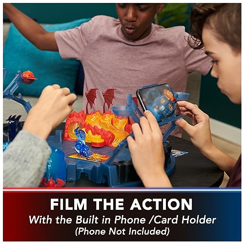 Bakugan 6068145 Ultimate Battle Arena Playset With Special Attack Dragonoid, Octogan, Hammerhead Customizable, Spinning Action Figures And Playset, Kids Toys thumb #5