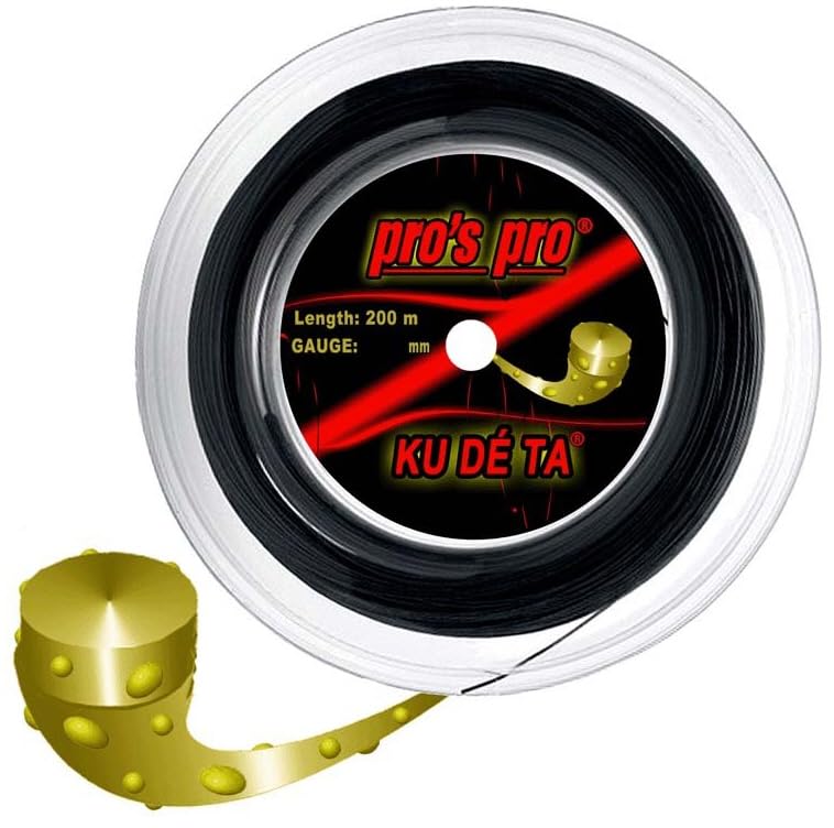Generisch Pros Pro - Corda da tennis Kudeta, 200 m, 1,25 mm, per Topspin