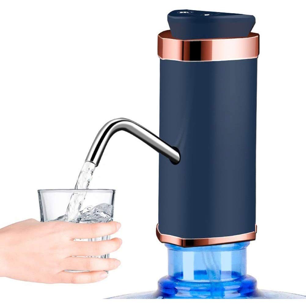 Pompa Elettrica Per Bottiglia D'Acqua – Ricaricabile USB, Distributore Portatile, Compatibile Con Barili Da 2-5 Galloni