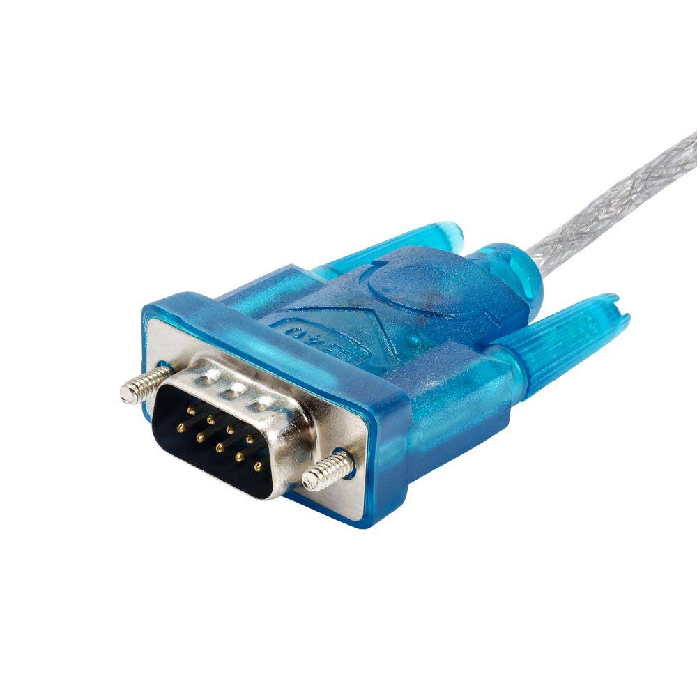 AKYGA AK-CO-02 - Adattatore da USB A 2.0 a RS-232 DB9 D-Sub a 9 Poli, 1 m
