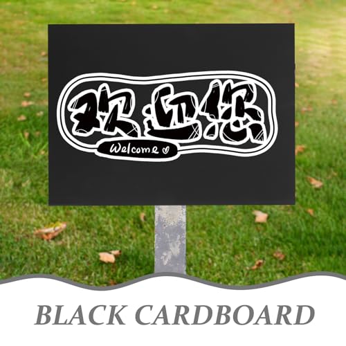 10 láminas de plástico corrugado negro Levemolo de 40x30 cm ligeras para letreros 3