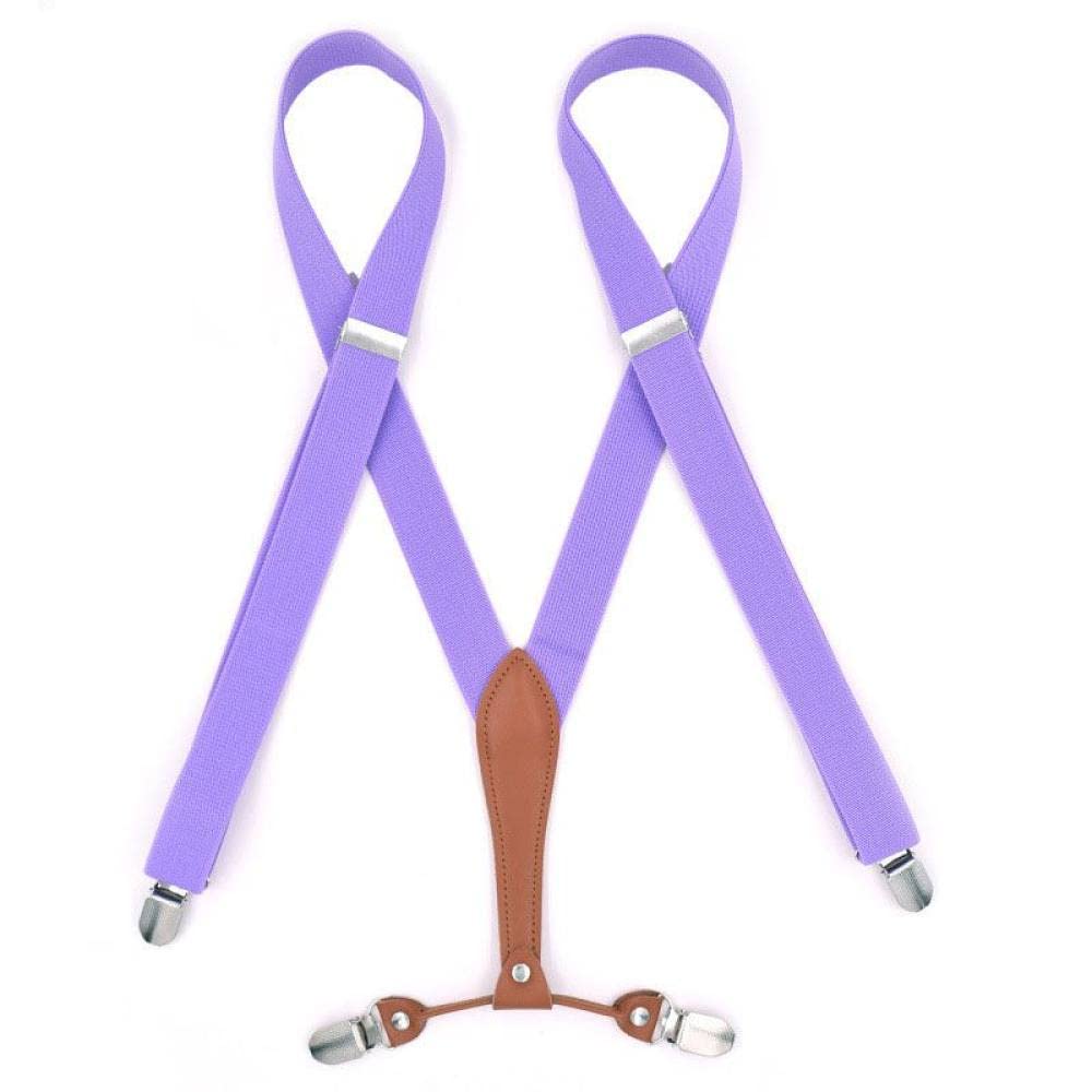 Bretelles élastiques for femmes, 2.5x115Cm, 4 Clips, bretelles réglables for pantalons, bretelles, accessoires for vêtements for hommes, 1 pièce