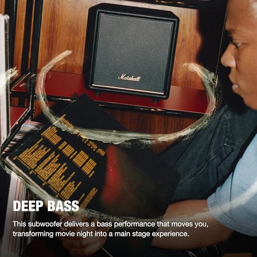 Image of Marshall Heston SUB 200 Wireless subwoofer with Bluetooth LE-Audio
