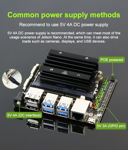 Image of Jetson Nano B01 4GB Development Kit Official Board for AI and Robotics Yahboom