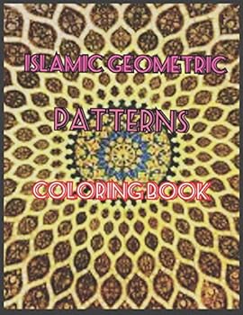 Paperback islamic geometric patterns coloring book: Islamic decorations drawn for coloring, Islamic culture Book