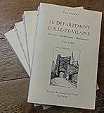  Le département d\'ille-et-vilaine (1929) (4 volumes)