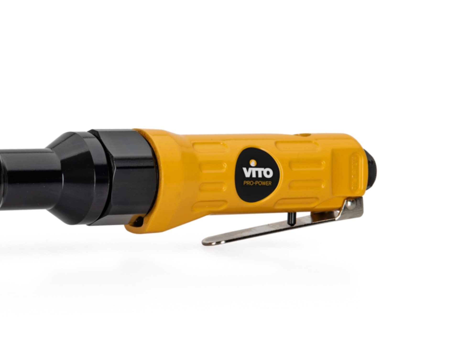 VITO Cricchetto ad aria compressa 12,5 mm (1/2") 6,3 bar, consumo di aria circa 113 l/min, retromarcia, 160 giri/min, per spazi ristretti con coppie fino a 81 Nm